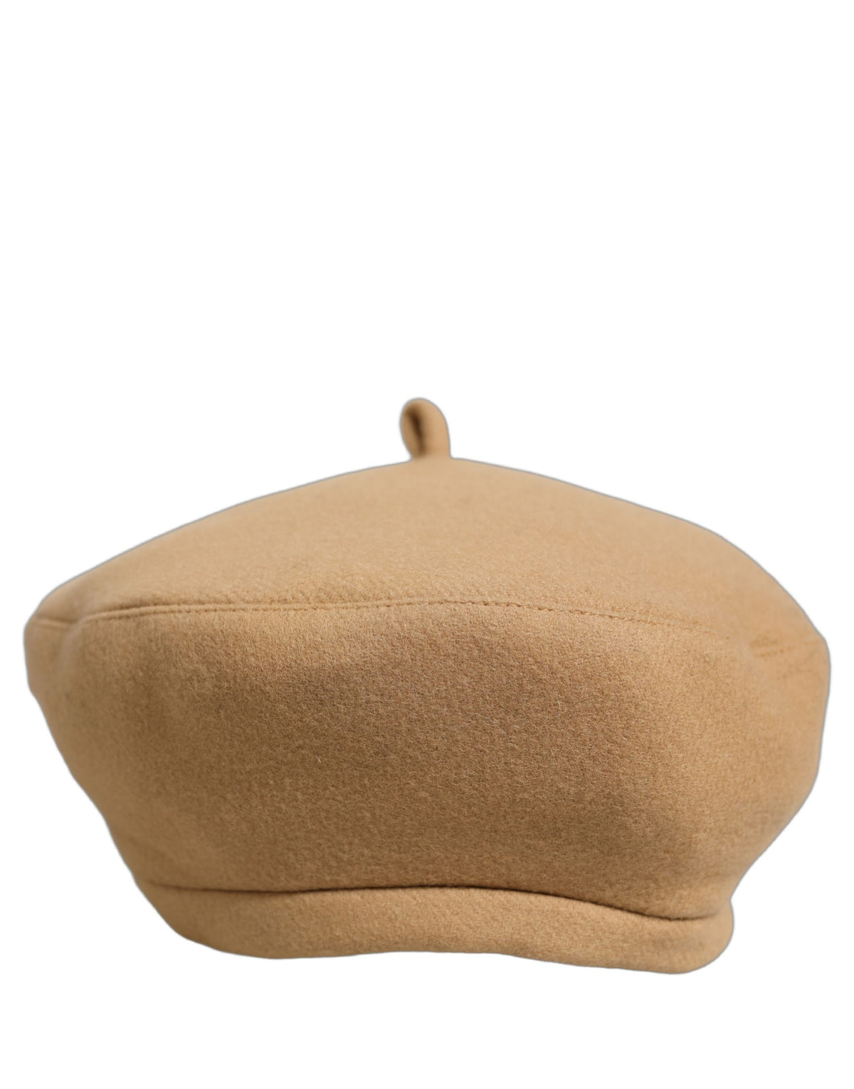 Dolce & Gabbana Beige Wool French Style Beret Capello Hat Dolce & Gabbana