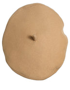 Dolce & Gabbana Beige Wool French Style Beret Capello Hat Dolce & Gabbana