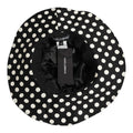 Dolce & Gabbana Black White Polka Dot Cotton Bucket Capello Hat Dolce & Gabbana