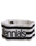 Dolce & Gabbana White Wool Knit #DGmillennials Head Band One Size Hat Dolce & Gabbana