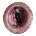 Dolce & Gabbana Pink Metallic Jacquard Pattern Bucket Capello Hat Dolce & Gabbana