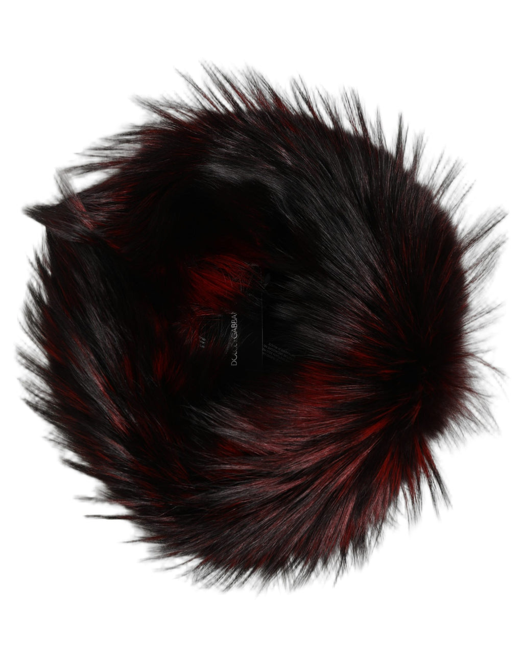 Dolce & Gabbana Red Fox Mink Fur Womens Bucket Capello Hat Dolce & Gabbana