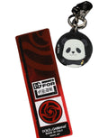 Dolce & Gabbana Black Kaisen Panda Chibi Charm Metal Keychain Keyring Dolce & Gabbana