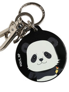 Dolce & Gabbana Black Kaisen Panda Chibi Charm Metal Keychain Keyring Dolce & Gabbana