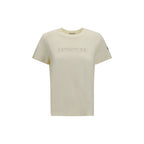 Moncler Beige Cotton T-Shirt