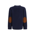 Prada Blue Wool Oves Aries Sweatshirt Prada