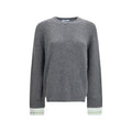 Prada Gray Wool Oves Aries Sweatshirt Prada