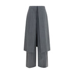 The Latest Gray Polyester Dress Pants