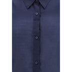 The Latest Blue Wool Oves Aries Dress Shirt