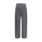 The Latest Gray Polyester Dress Pants