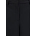 The Latest Black Polyester Casual Pants