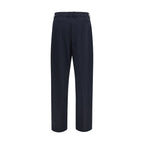 The Latest Blue Polyester Dress Pants