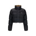 Prada Black Goose Down Full-Length Jacket Prada