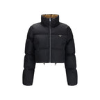Prada Black Goose Down Full-Length Jacket Prada