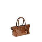 Miu Miu Brown Calf Leather Bos Taurus Handbag Miu Miu