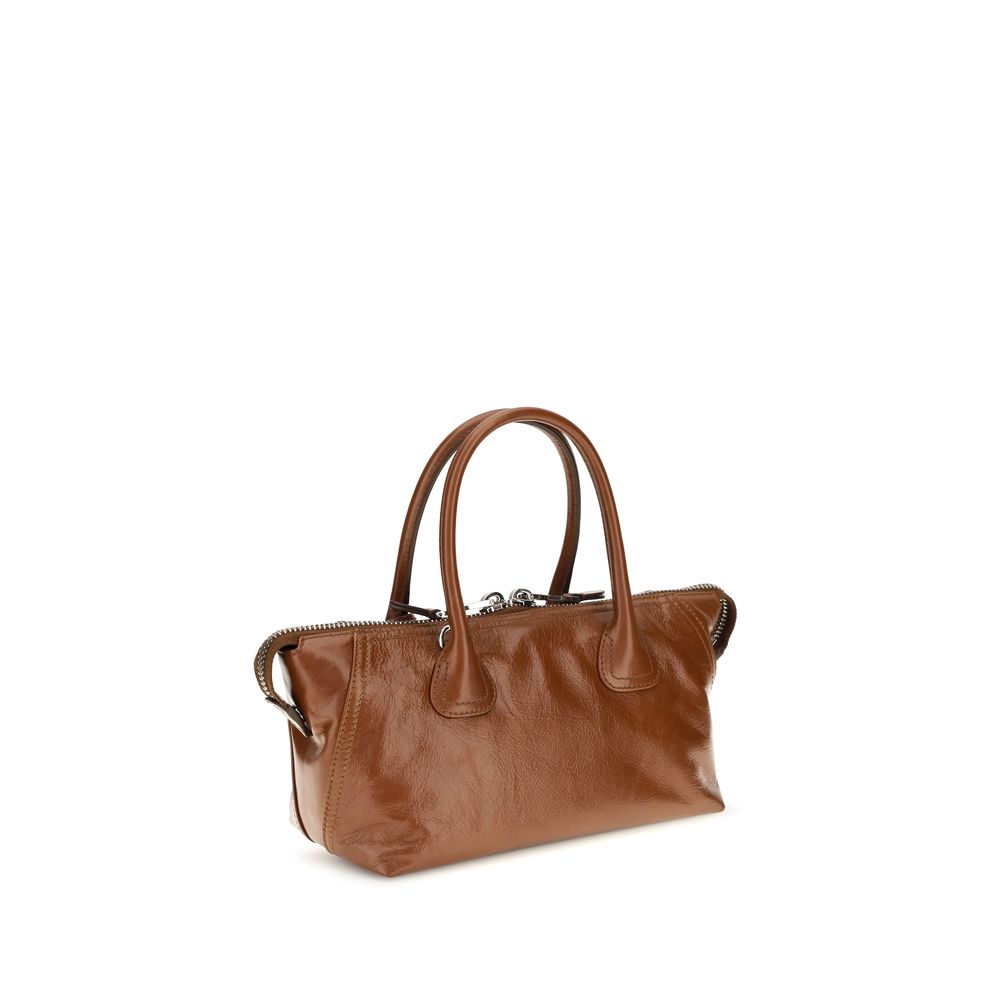 Miu Miu Brown Calf Leather Bos Taurus Handbag Miu Miu