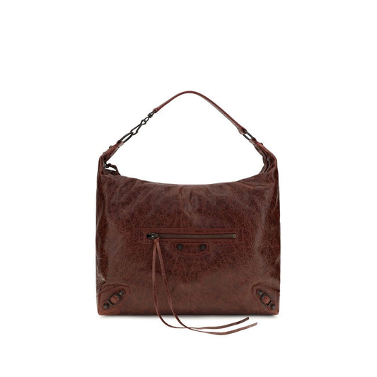 Balenciaga Bordeaux Lamb Ovis Aries Aries Shoulder Bag Balenciaga