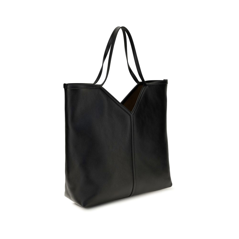 Saint Laurent Black Calf Leather Bos Taurus Shoulder Bag Saint Laurent