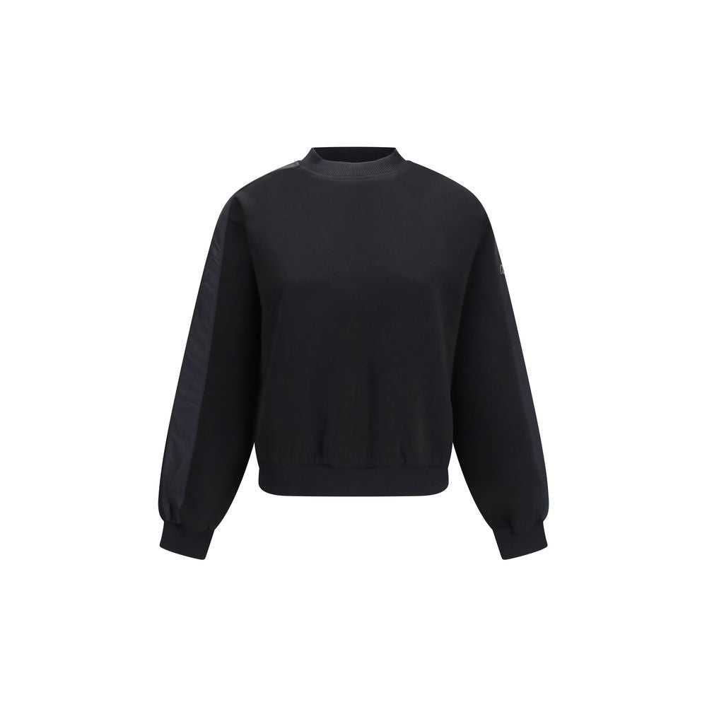Moose Knuckles Black Cotton Sweatshirt Moose Knuckles