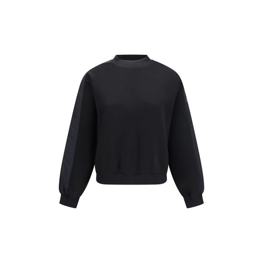 Moose Knuckles Black Cotton Sweatshirt Moose Knuckles