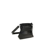 Maison Margiela Black Lamb Ovis Aries Shoulder Bag - Eljoys Fashion 