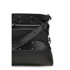 Maison Margiela Black Lamb Ovis Aries Shoulder Bag - Eljoys Fashion 