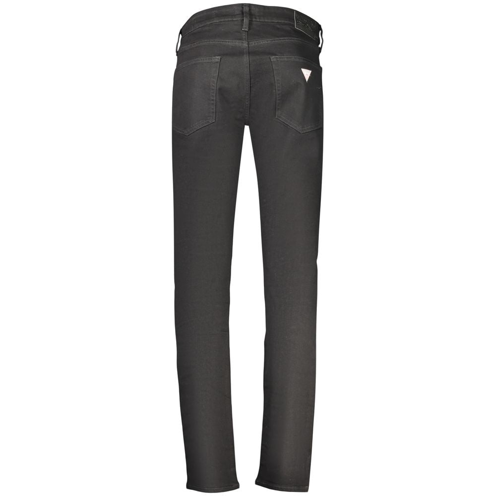 Guess Jeans Nero Cotton Men's Jean Guess Jeans
