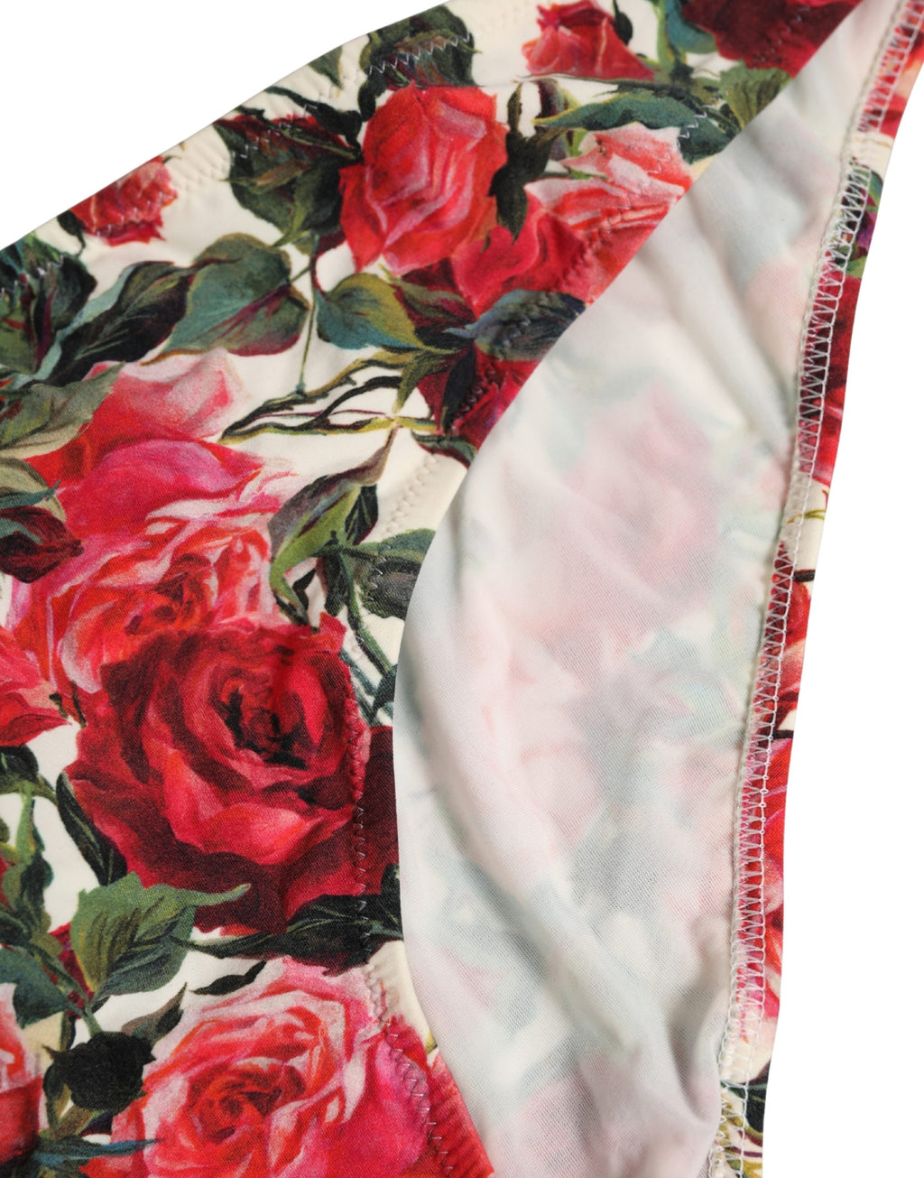 Dolce & Gabbana Multicolor Floral Print Beachwear Bikini Bottom Dolce & Gabbana