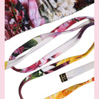 Dolce & Gabbana White Floral Print Triangle Beachwear Bikini Top Dolce & Gabbana