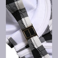 Dolce & Gabbana Black White Gingham Check Beachwear Bikini Top Dolce & Gabbana