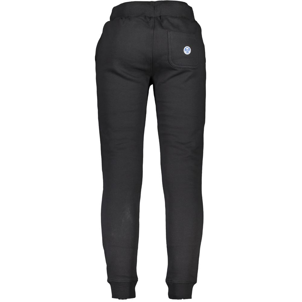 North Sails Black Cotton Men's Jogger Pants North Sails