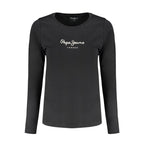 Pepe Jeans Black Cotton Women's T-Shirt Pepe Jeans