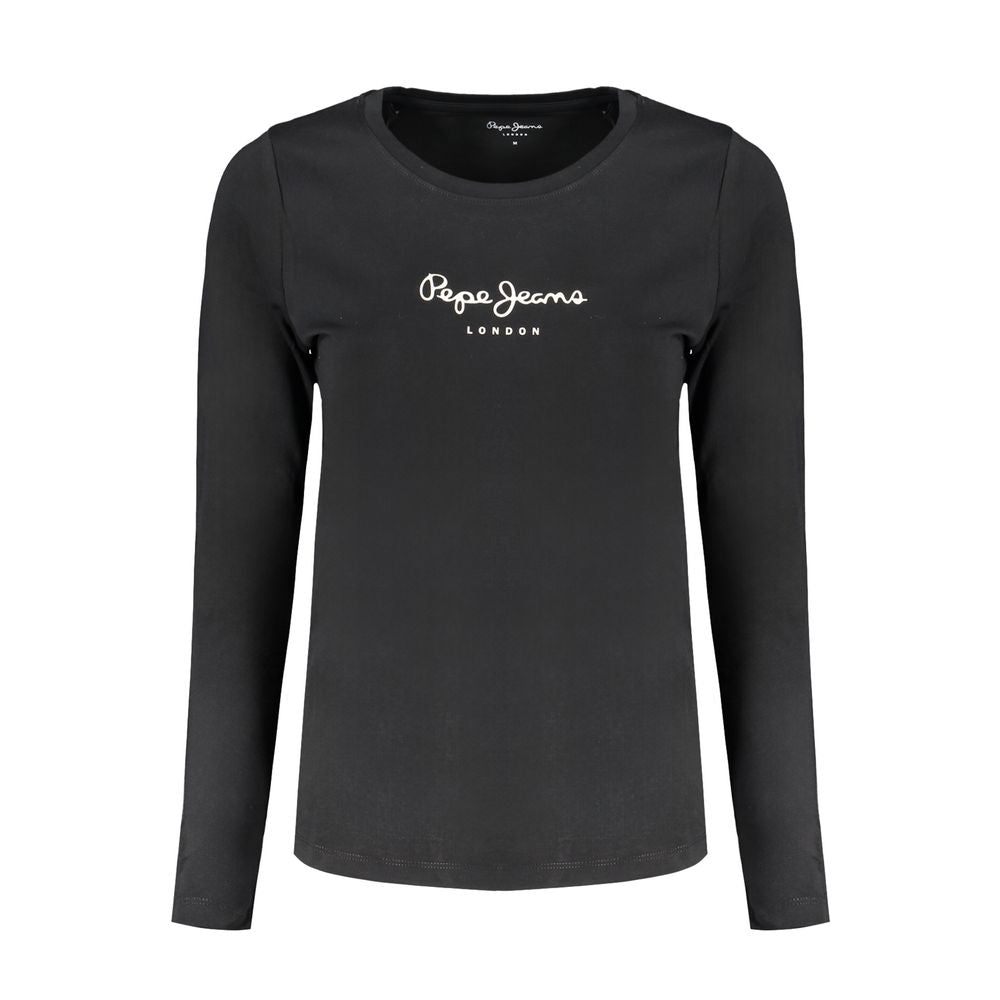 Pepe Jeans Black Cotton Women's T-Shirt Pepe Jeans