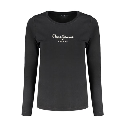 Pepe Jeans Black Cotton Women's T-Shirt Pepe Jeans
