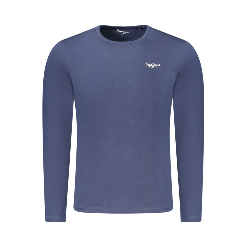 Pepe Jeans Blue Cotton Men T-Shirt Pepe Jeans