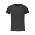 Pepe Jeans Black Cotton Mens T Shirt Pepe Jeans