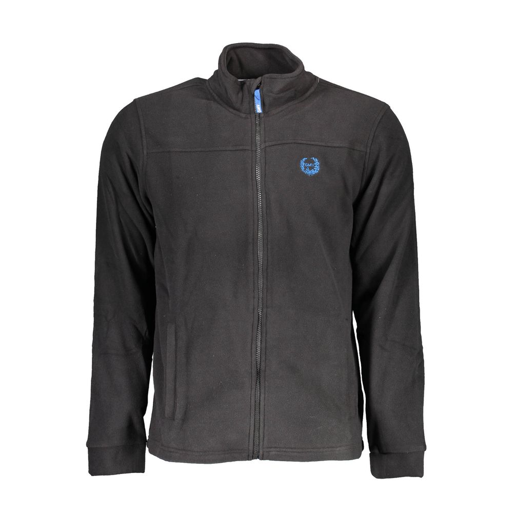 Gianmarco Venturi Black Polyester Men's Sweatshirt Gianmarco Venturi