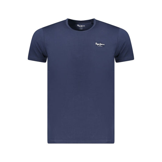 Pepe Jeans Blu Cotton Men T-Shirt Pepe Jeans