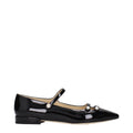Jimmy Choo Black Leather Ballet Flats Jimmy Choo