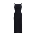 Givenchy Black Viscose Casual Dress Givenchy