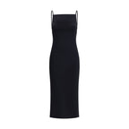 Givenchy Black Viscose Casual Dress Givenchy