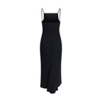 Givenchy Black Viscose Casual Dress Givenchy
