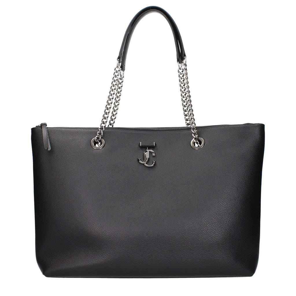 Jimmy Choo Black Leather Shoulder Bag Jimmy Choo