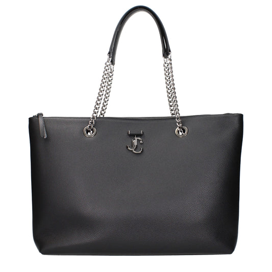Jimmy Choo Black Leather Shoulder Bag Jimmy Choo