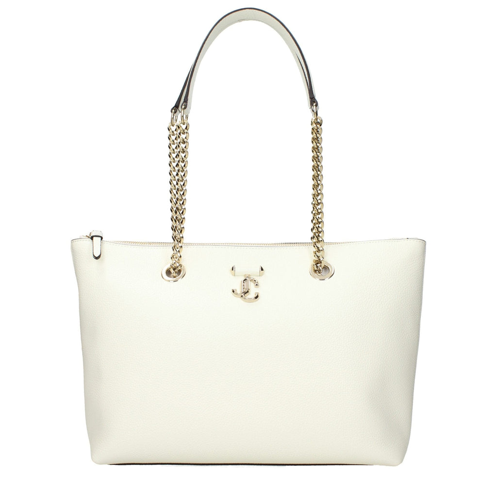 Jimmy Choo White Leather Shoulder Bag Jimmy Choo