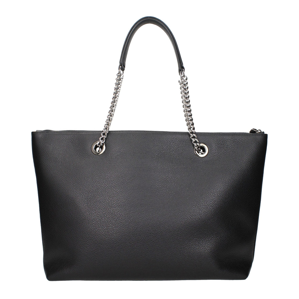 Jimmy Choo Black Leather Shoulder Bag Jimmy Choo