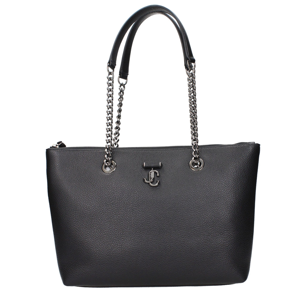 Jimmy Choo Black Leather Shoulder Bag Jimmy Choo