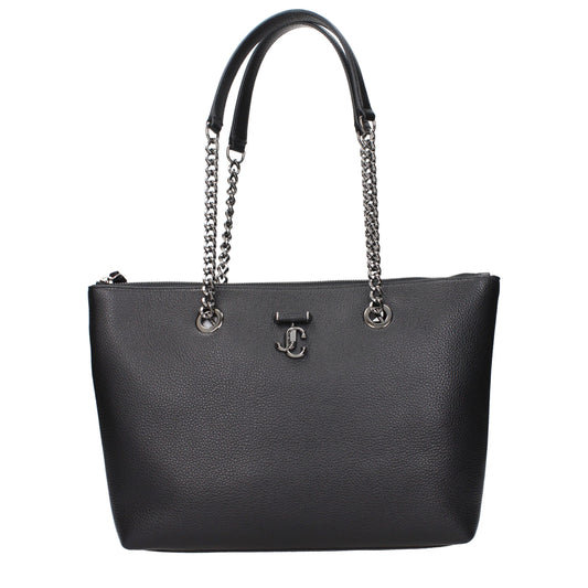 Jimmy Choo Black Leather Shoulder Bag Jimmy Choo