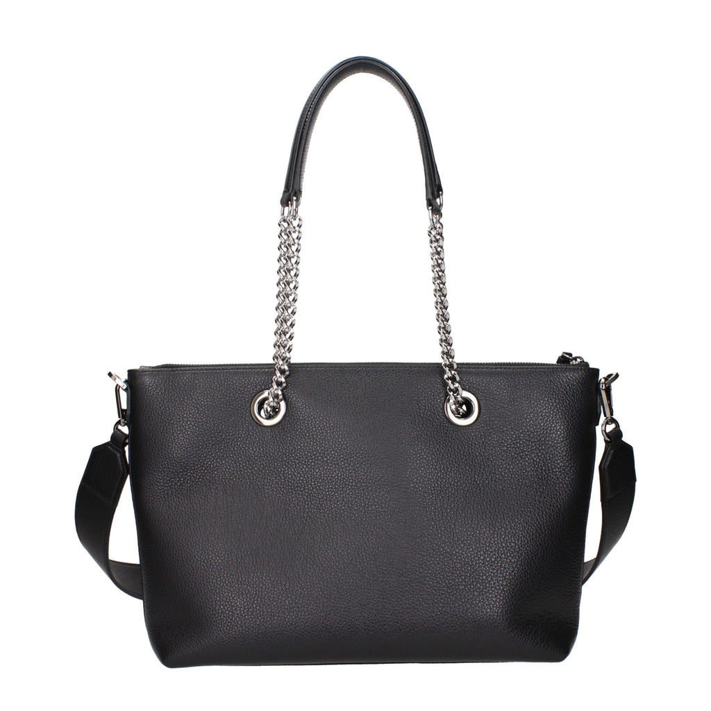Jimmy Choo Black Leather Shoulder Bag Jimmy Choo