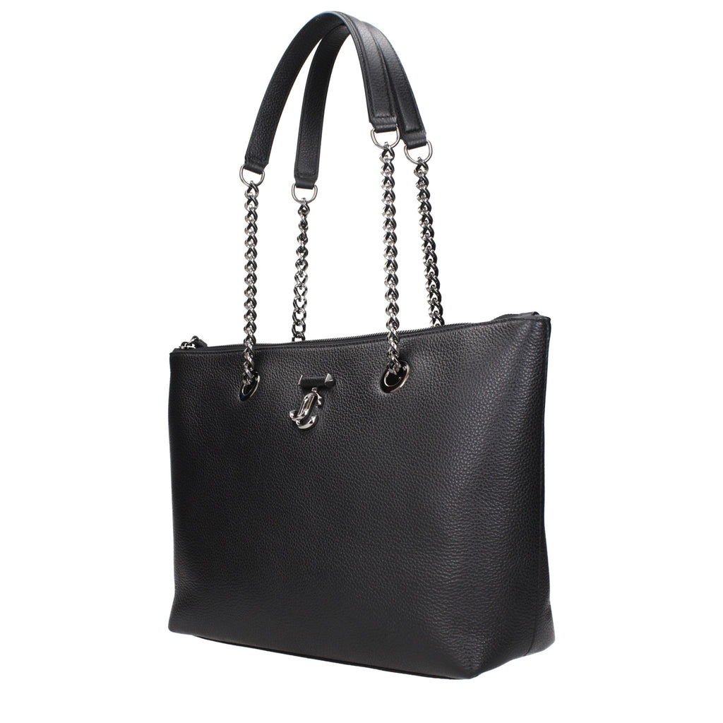 Jimmy Choo Black Leather Shoulder Bag Jimmy Choo